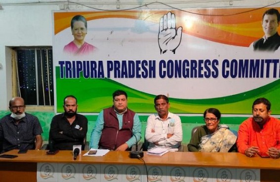 'Record Breaking Poll Rigging happened in Tripura Municipal Poll' : Congress 'Record Breaking Poll Rigging happened in Tripura Municipal Poll' : Congress